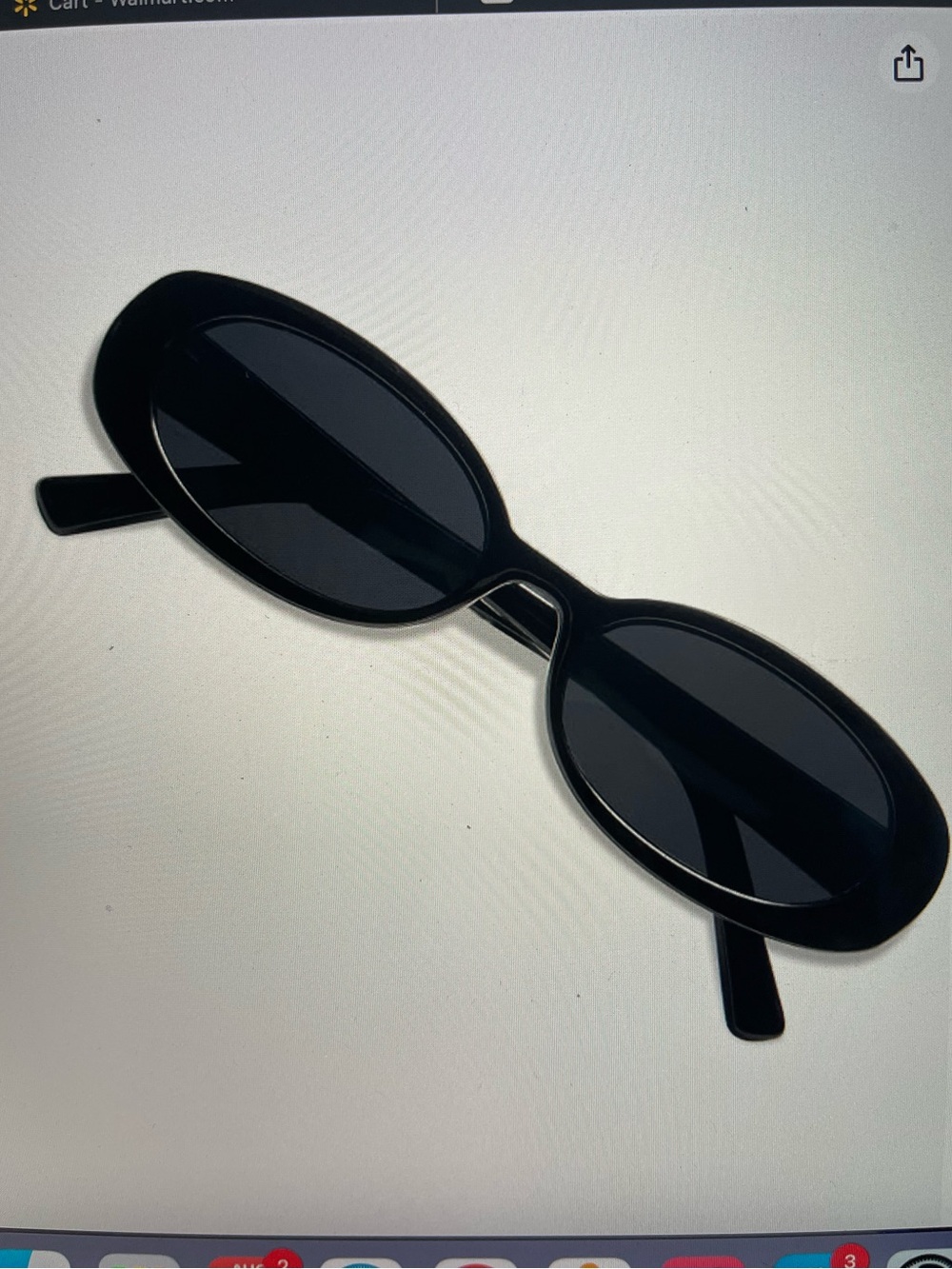 Amazon Women's Black Oval Sunglasses - VANLINKER polarized